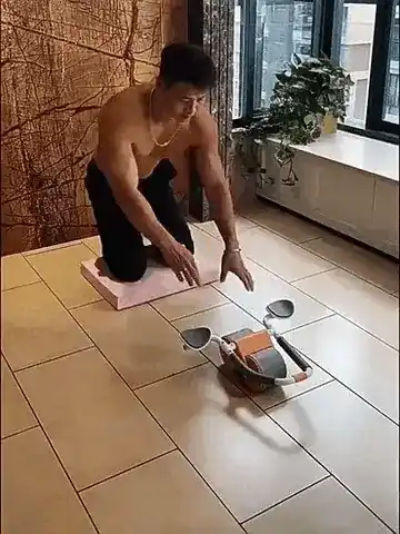 Using the ab roller