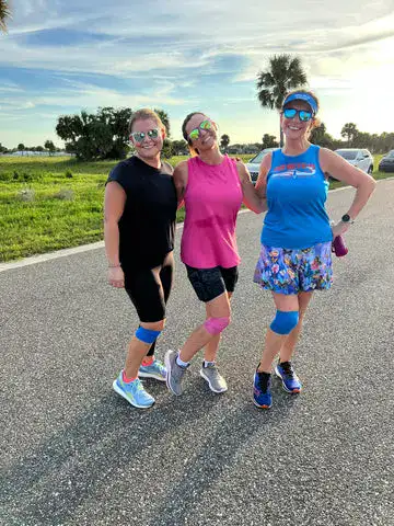 Cooling and compression athletic tape