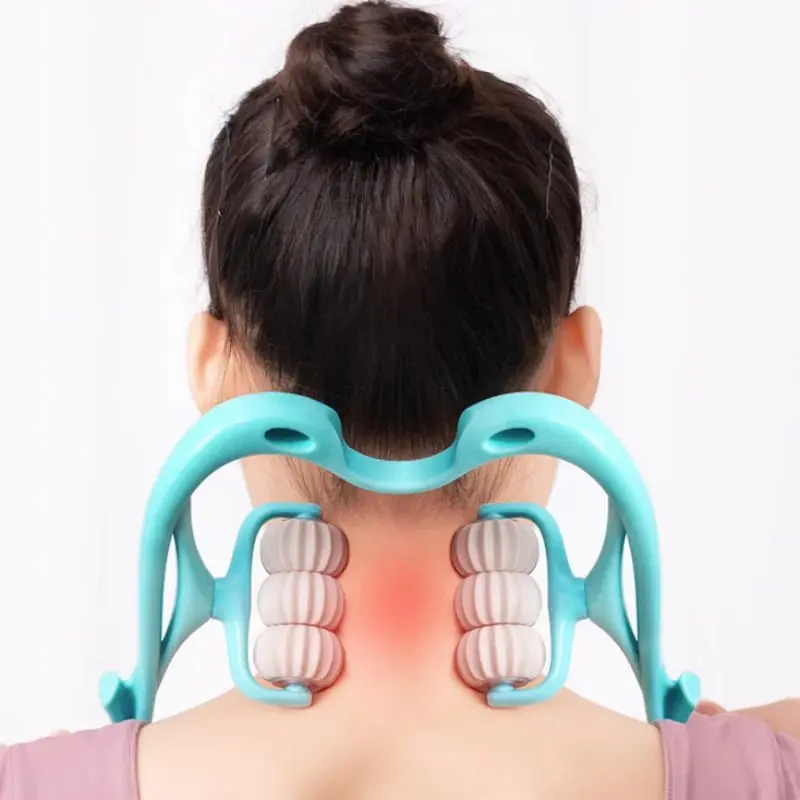 Neck therapy illustration